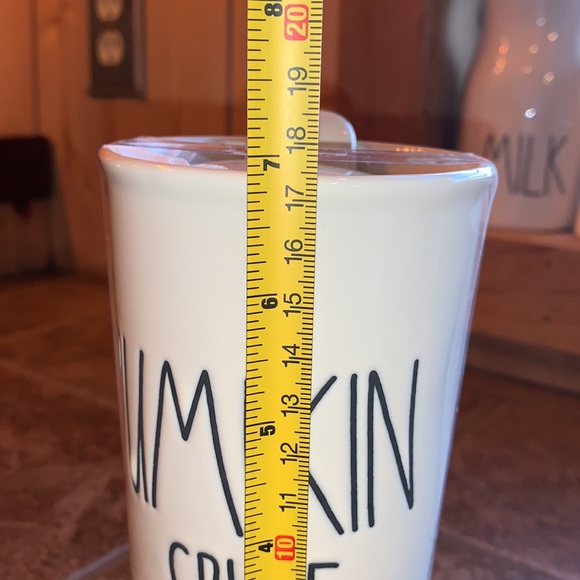 Rae Dunn “Pumpkin Spice” Travel Mug with lid - Picture 3 of 3